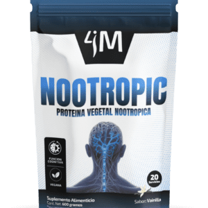 Proteína Vegetal Nootropic 4Medic Health con nootrópicos para enfoque mental y recuperación muscular avanzada.