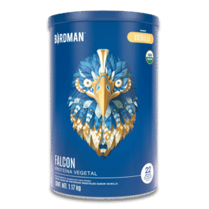 Birdman Falcon Protein Proteína Vegetal Orgánica sabor vainilla | 22 g de proteína vegana por porción | Suplemento en polvo 1.170 kg | Certificada USDA