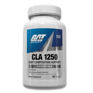 Suplemento GAT Sport CLA 1250 de 90 cápsulas para pérdida de grasa y definición muscular, sin estimulantes