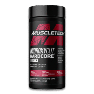 Termogénico Muscletech Hydroxycut Hardcore Elite de 100 cápsulas para quema de grasa y energía extrema