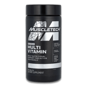 Suplemento Muscletech Platinum Multivitamin 90 tabletas con vitaminas y minerales para energía, inmunidad y rendimiento físico