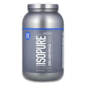 Natures Best Isopure Zero Carb Creamy Vainilla 3lb proteína aislada de suero sin carbohidratos ni lactosa suplemento alimenticio